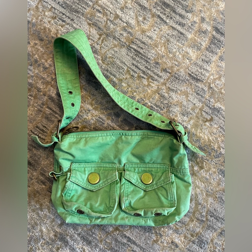 GAP - Y2K bright green shoulder bag